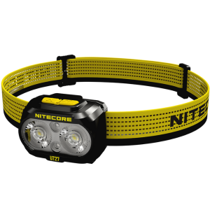 LINTERNA FRONTAL RECARGABLE PARA CORRER 800 LÚMENES (INCLUYE BATERÍA HLB-1500)  UT27 PRO  NITECORE
